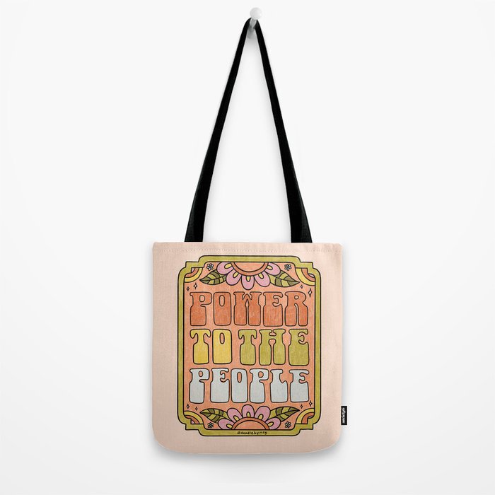 Power to the Peopl Tote Bag Gallery Image 2