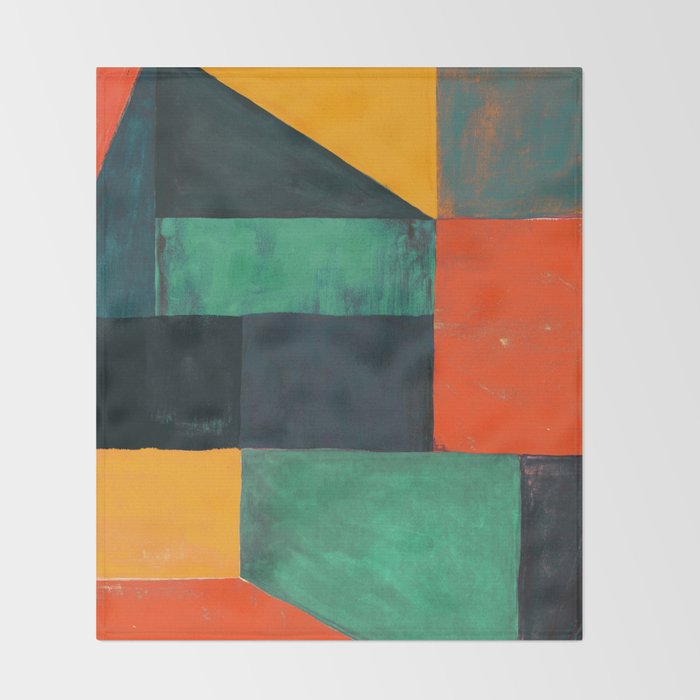 Rooms and walls Throw Blanket Gallery Image 2