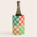 Eclectic  revival Handmade checker Multicolored Wine Chiller Gallery Image 3