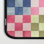 Eclectic  revival Handmade checker Multicolored Laptop Sleeve Gallery Image 3