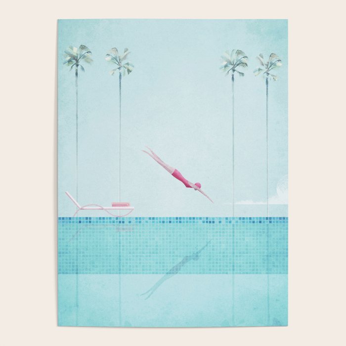Swimming Pool, Palm Springs Poster Gallery Image 4