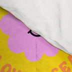 Retro funny sticker label cartoon pattern Comforter Gallery Image 4