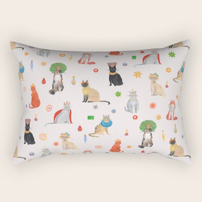 Cat Queens Rectangular Pillow Gallery Image 2