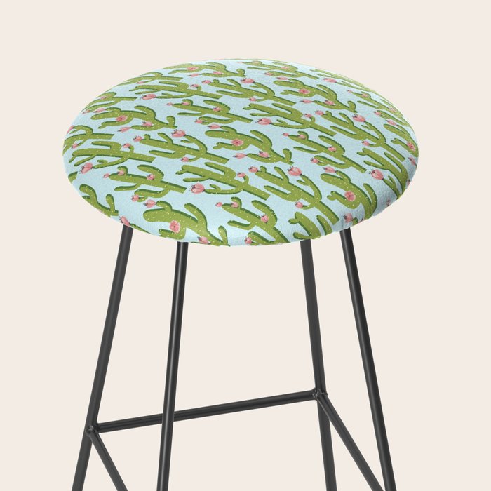 Summer Cactus #illustration #cactus Stool Gallery Image 2