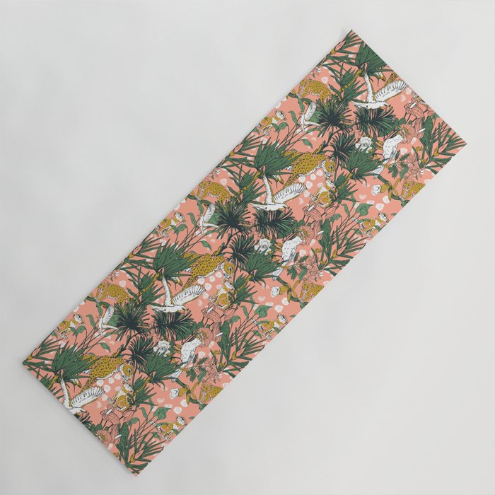 ANIMALS IN THE RAINFOREST I Yoga Mat Gallery Image 1