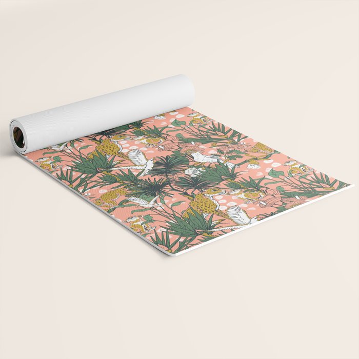 ANIMALS IN THE RAINFOREST I Yoga Mat Gallery Image 2