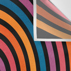 Candy Sunsets: California Night Edition Wall Tapestry Gallery Image 3