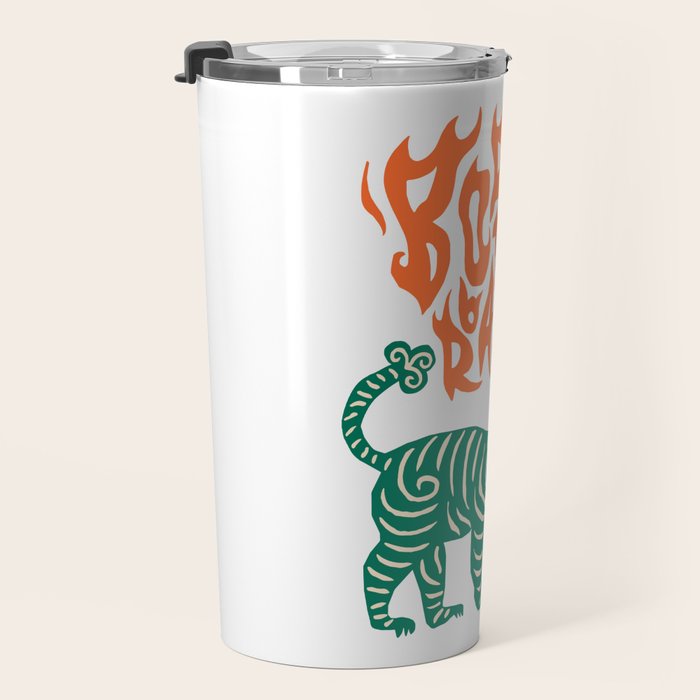 Born to roar Tiger Travel Mug Gallery Image 3