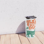 Born to roar Tiger Travel Mug Gallery Image 4
