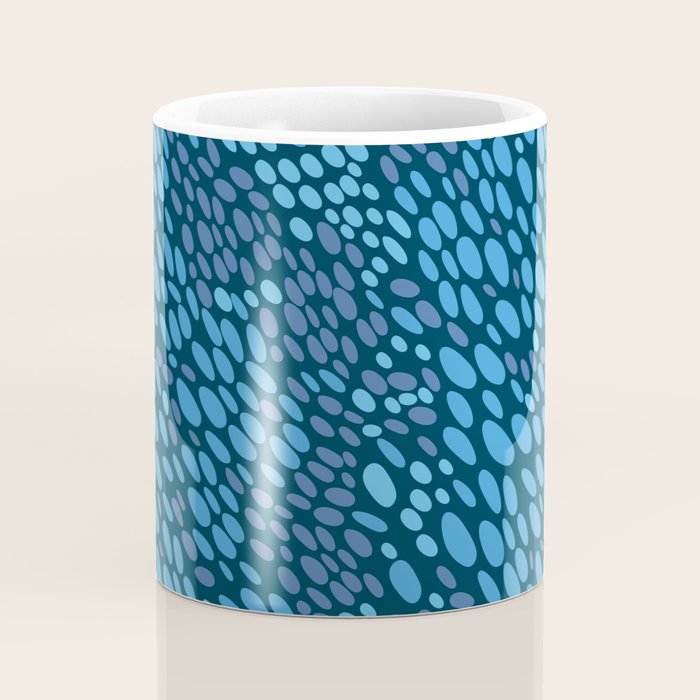 Blue Ocean Waves Coffee Mug Gallery Image 4