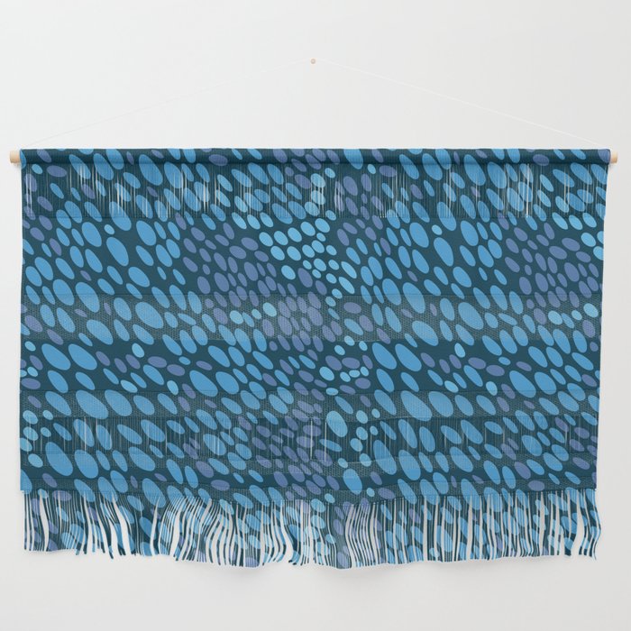 Blue Ocean Waves Wall Hanging Gallery Image 1
