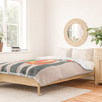Quirky retro palm trees Duvet Cover Gallery Image 2