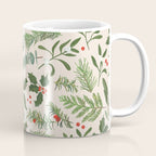 Robin in a Winter Garden Coffee Mug Gallery Image 1
