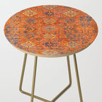 Oriental Vitange Moroccan Rug Design Side Table Gallery Image 2