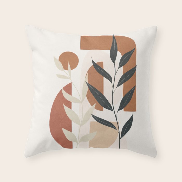 Branches Design 01 Throw Pillow Gallery Image 6