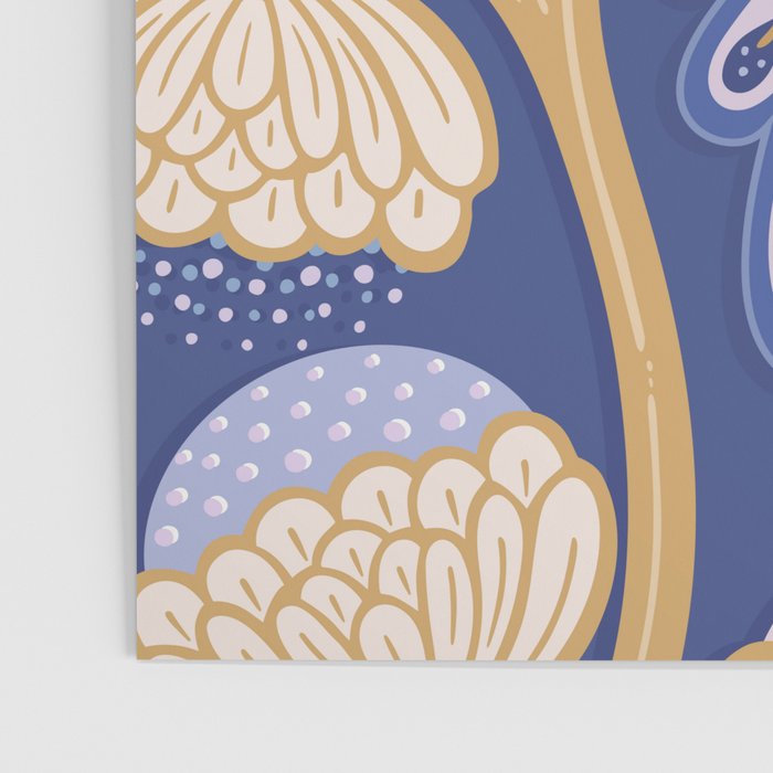 Peacock Dreams - Amethyst Poster Gallery Image 3