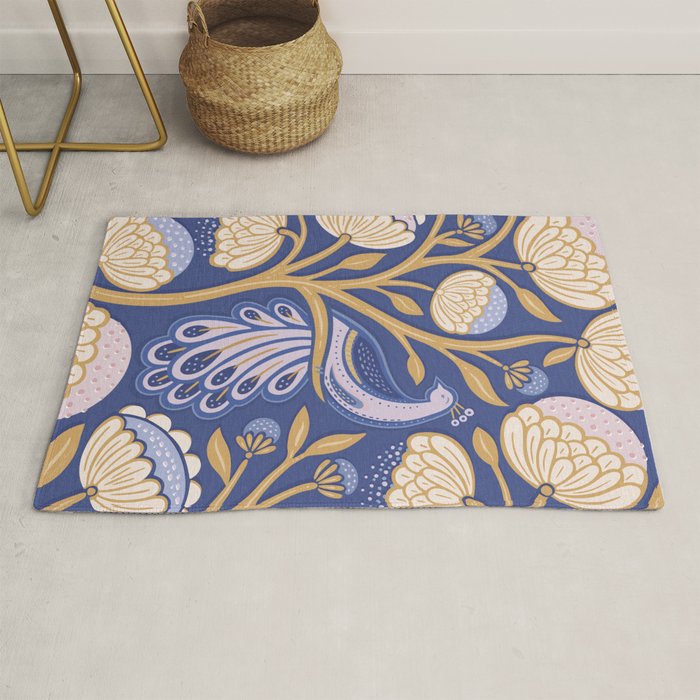Peacock Dreams - Amethyst Rug Gallery Image 1