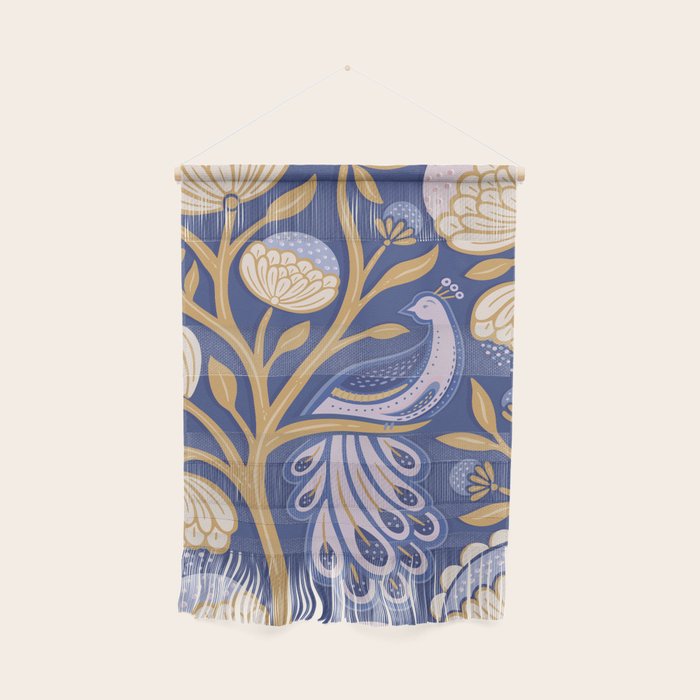 Peacock Dreams - Amethyst Wall Hanging Gallery Image 1