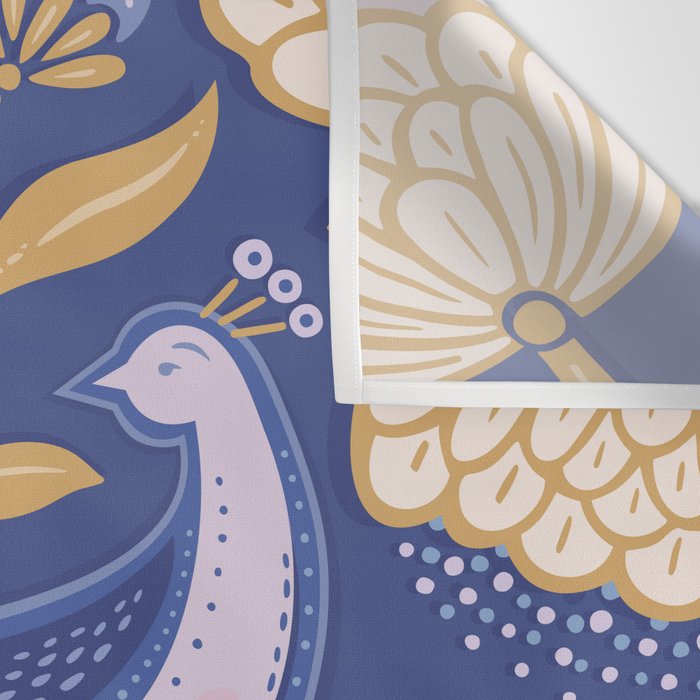 Peacock Dreams - Amethyst Wall Tapestry Gallery Image 3