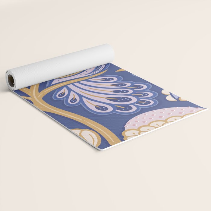 Peacock Dreams - Amethyst Yoga Mat Gallery Image 2