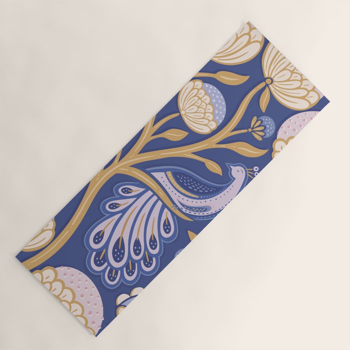 Peacock Dreams - Amethyst Yoga Mat Gallery Image 1