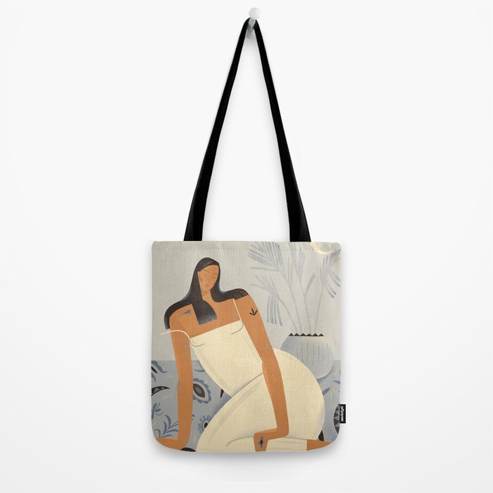 woman. eastern night Tote Bag Gallery Image 2