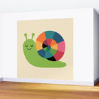 Snail Vibes Wall Mural Gallery Image 2