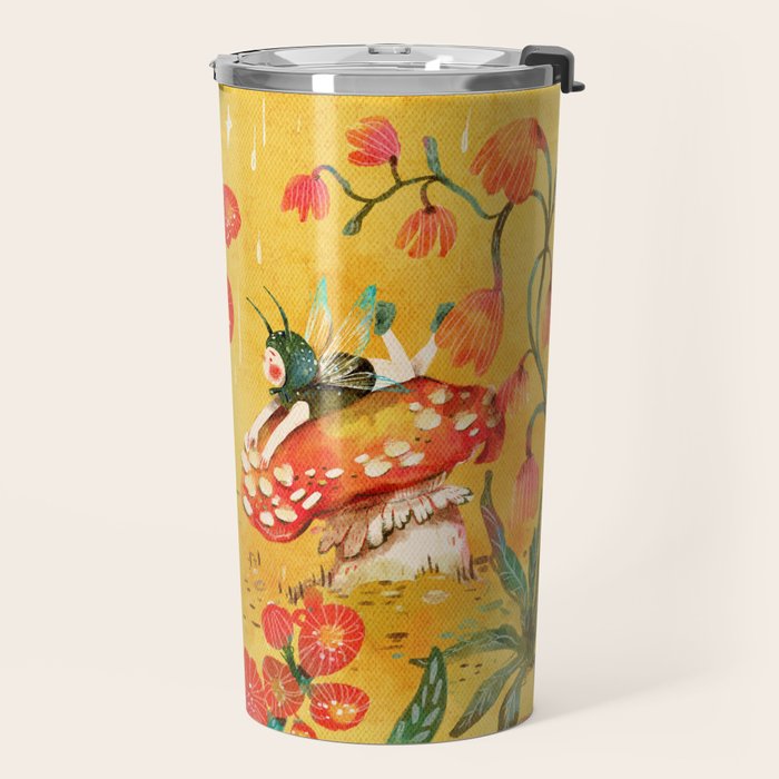 Advice From a Caterpillar - Alice in Wonderland Travel Mug Gallery Image 2