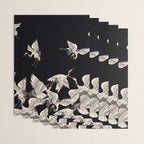 Japanese Flying Herons Wrapping Paper Gallery Image 3