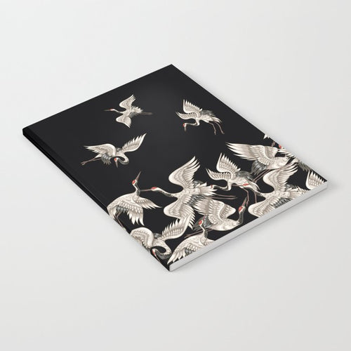 Japanese Flying Herons Notebook Gallery Image 2