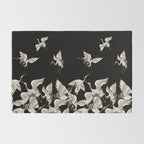 Japanese Flying Herons Rug Gallery Image 2