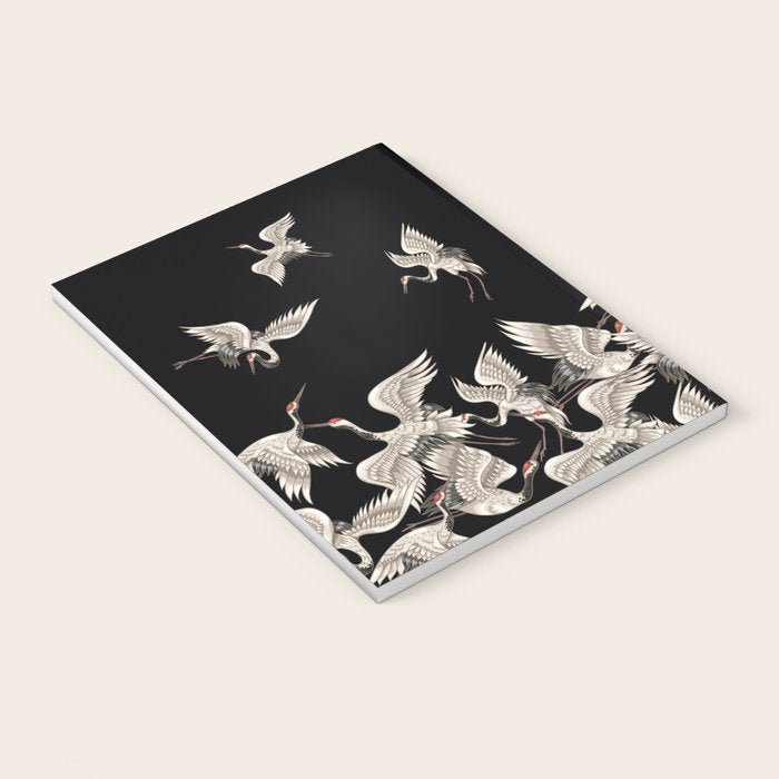 Japanese Flying Herons Notebook Gallery Image 3