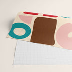 abstract maximalist shapes organic Wrapping Paper Gallery Image 2