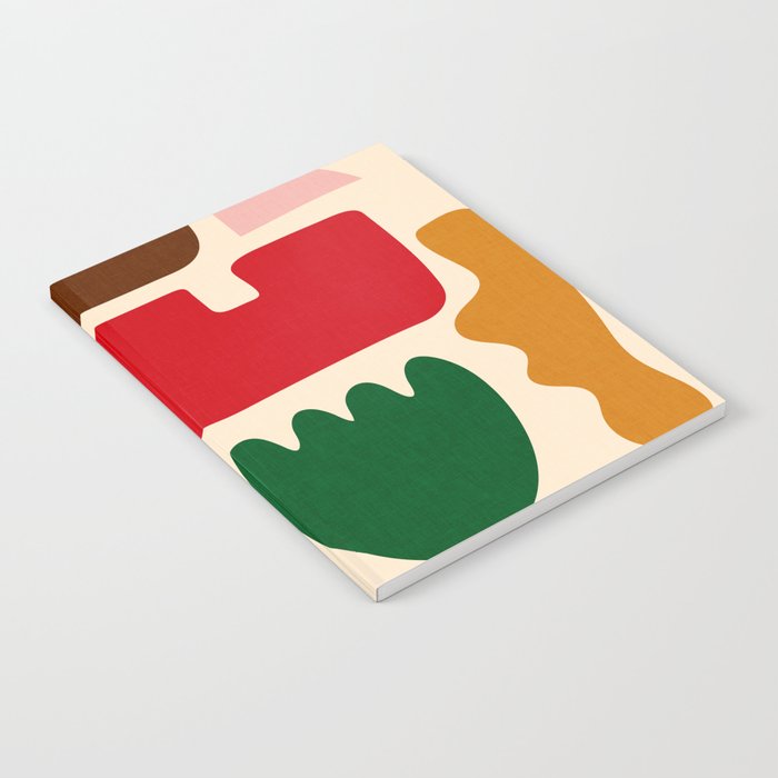 abstract maximalist shapes organic Notebook Gallery Image 2