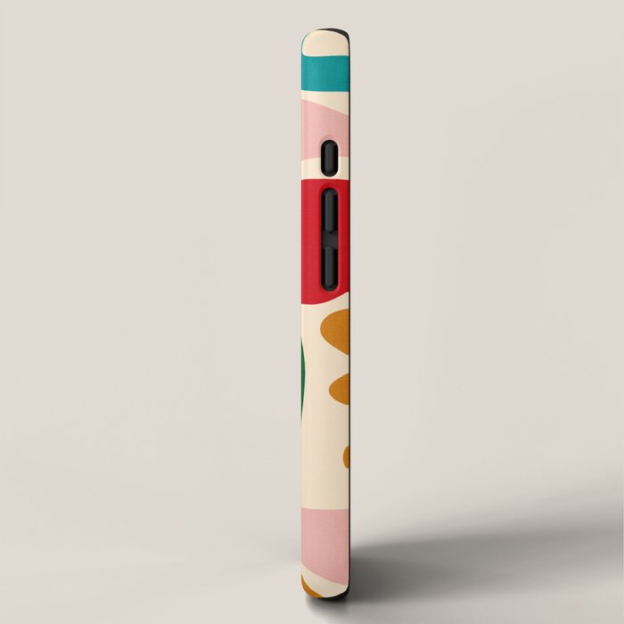 abstract maximalist shapes organic iPhone Case Gallery Image 2