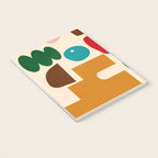 abstract maximalist shapes organic Notebook Gallery Image 3