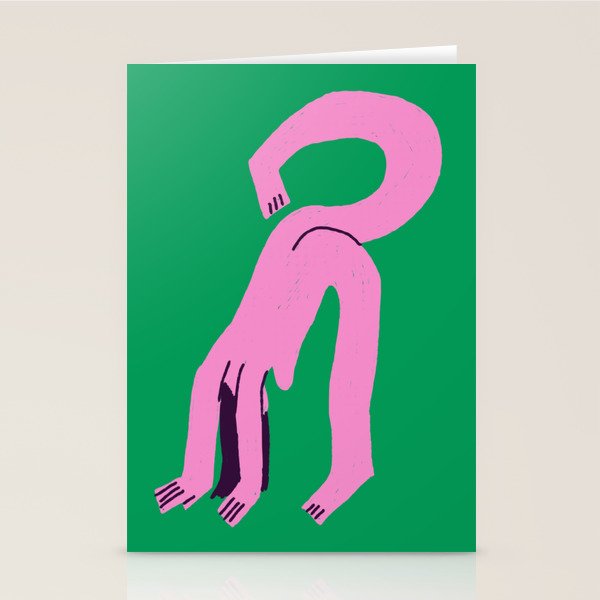 The Yoga Pose Stationery Card Gallery Image 1