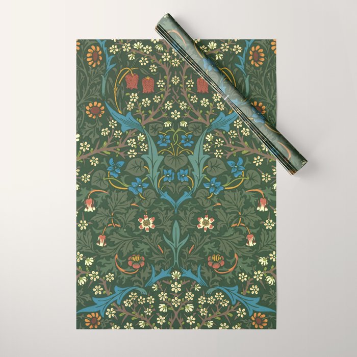 William Morris "Blackthorn" 1. Wrapping Paper Gallery Image 1