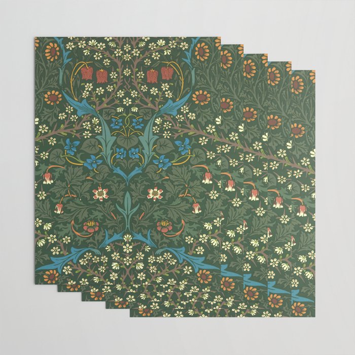 William Morris "Blackthorn" 1. Wrapping Paper Gallery Image 3
