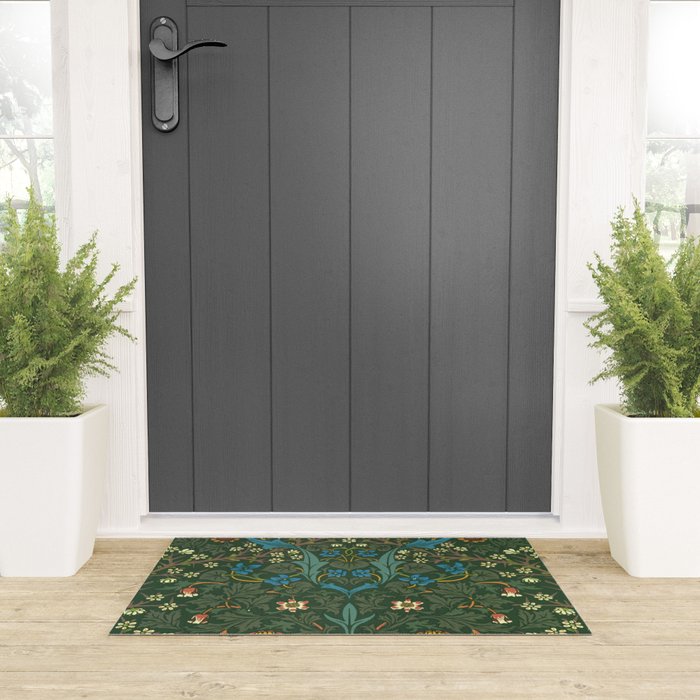 William Morris "Blackthorn" 1. Welcome Mat Gallery Image 3