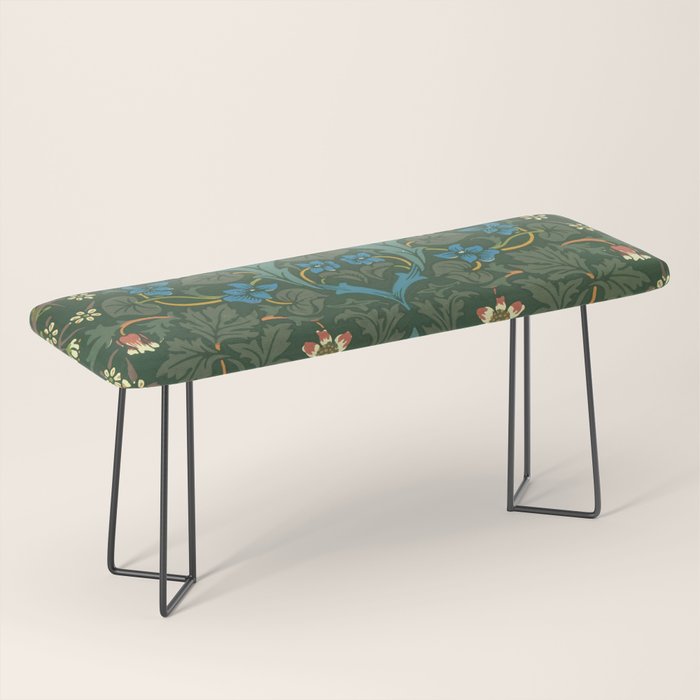 William Morris "Blackthorn" 1. Bench Gallery Image 1