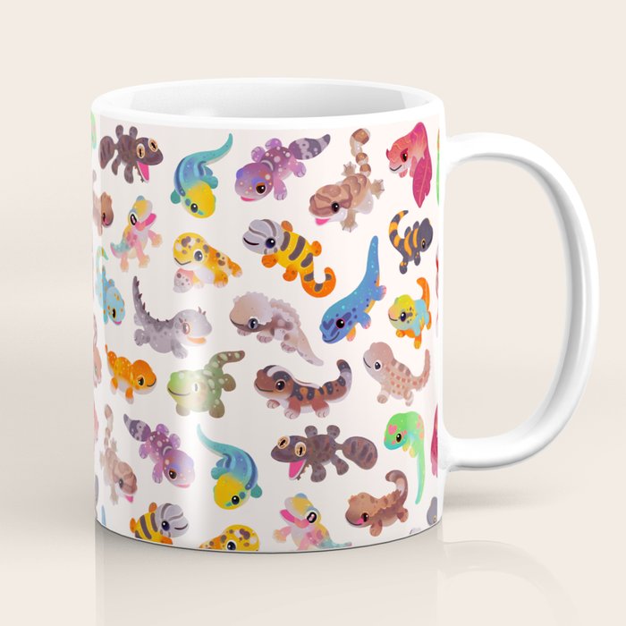 Gecko - bright Coffee Mug Gallery Image 1
