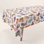 Gecko - bright Tablecloth Gallery Image 1