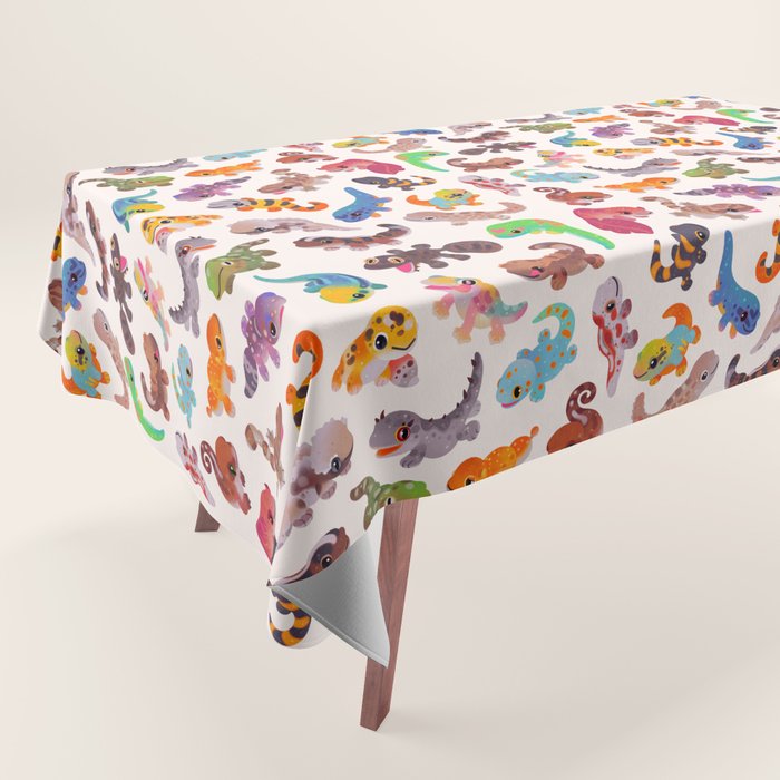 Gecko - bright Tablecloth Gallery Image 1