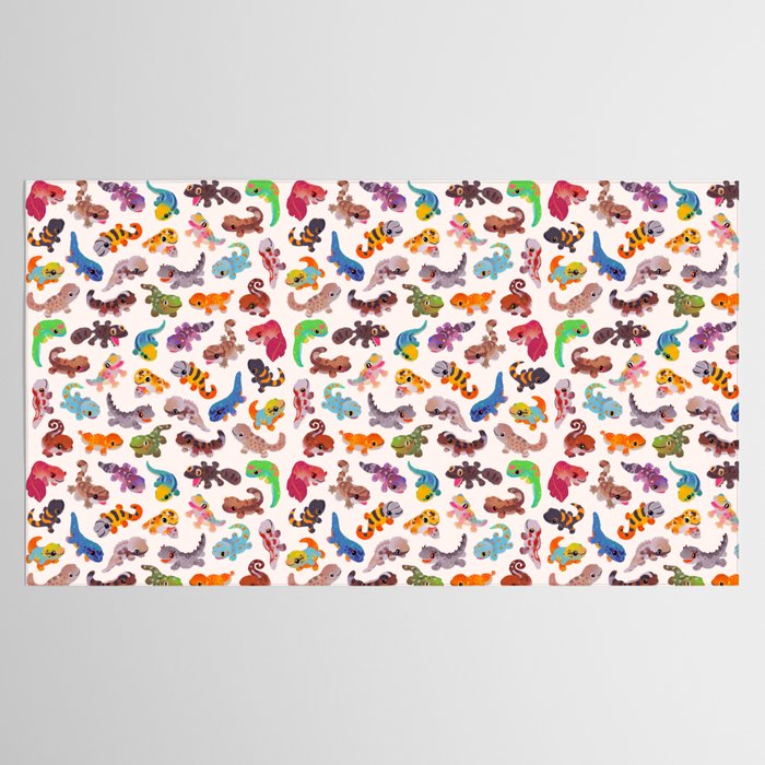 Gecko - bright Tablecloth Gallery Image 2