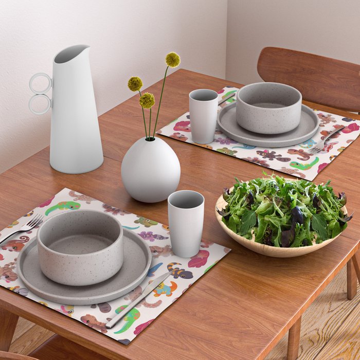 Gecko - bright Placemat Gallery Image 2