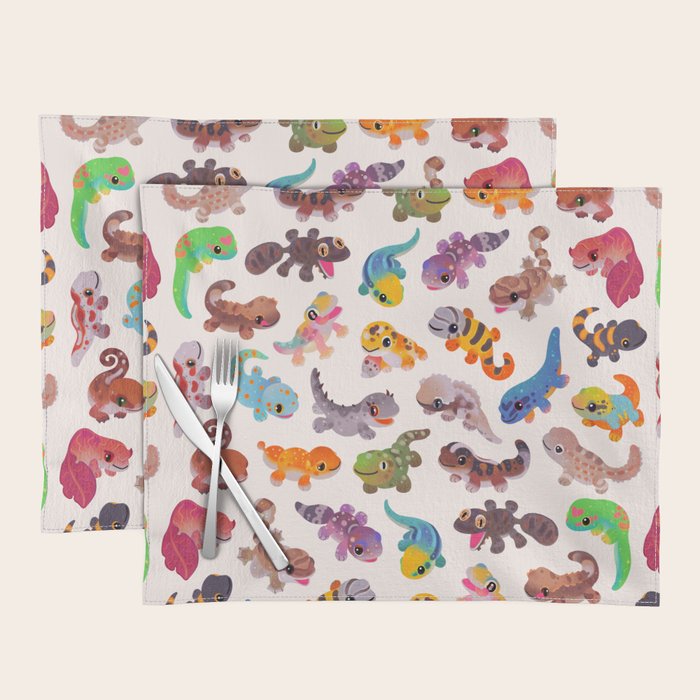 Gecko - bright Placemat Gallery Image 1