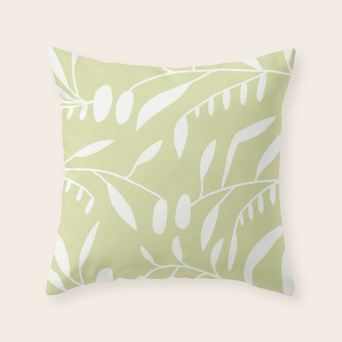 Botanica 02 Throw Pillow Gallery Image 1