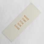 Make Time For Sunshine Yoga Mat Gallery Image 1
