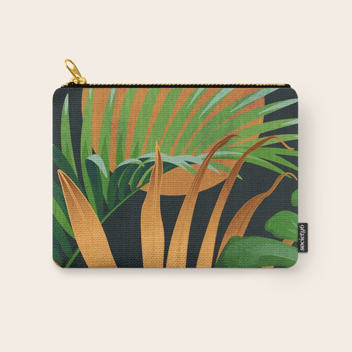 Tropical Night Garden 2 Carry All Pouch Gallery Image 1